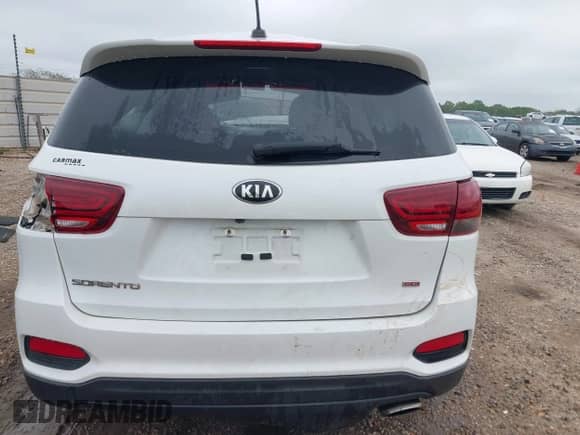 2020 Kia Sorento LX with VIN 5XYPG4A3XLG654612, listed as a IAAI auction lot 41882055 with 94,949 mi miles and . Bid and sale history available at DreamBid. Image 15.
