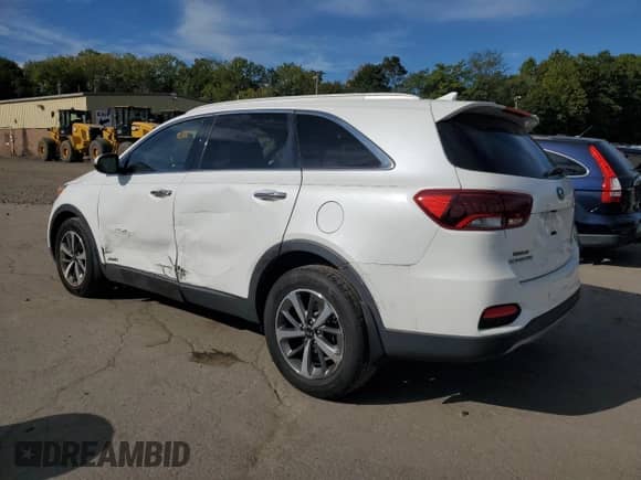 2019 Kia Sorento EX with VIN 5XYPHDA53KG464244, listed as a Copart auction lot 80789575 with 102,914 mi miles and Salvage title. Bid and sale history available at DreamBid. Image 2.