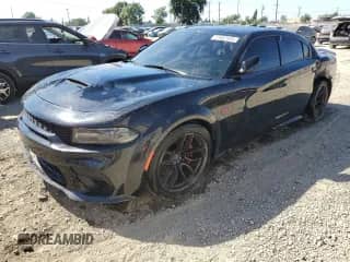2021 Dodge Charger Scat Pack Widebody with VIN 2C3CDXGJ2MH649670, listed as a Copart auction lot 71687535 with 39,671 mi miles and Salvage title. Bid and sale history available at DreamBid. Image 1.