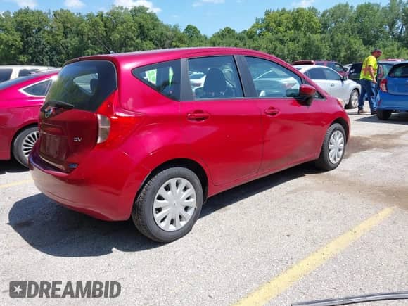 2015 Nissan Note S Plus with VIN 3N1CE2CP3FL407263, listed as a IAAI auction lot 42868007 with 150,492 mi miles and . Bid and sale history available at DreamBid. Image 4.