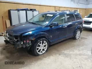 2013 Dodge Journey R/T with VIN 3C4PDDFG9DT525517, listed as a Copart auction lot 57437035 with 174,010 mi miles and Clean title. Bid and sale history available at DreamBid. Image 1.