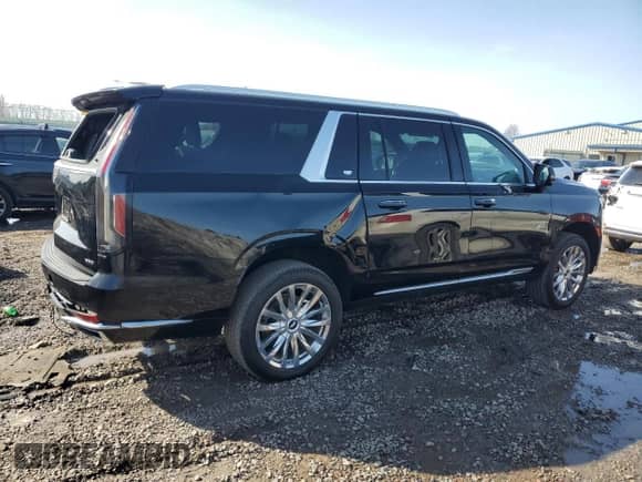 2022 Cadillac Escalade ESV Premium Luxury с VIN 1GYS4KKL2NR134344, выставлен на аукционе Copart как лот 49285195 с пробегом 96 482 миль миль и Списание • Salvage title. История ставок и продаж доступна на DreamBid. Изображение 3.