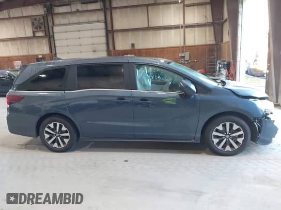 2025 Honda Odyssey EX-L с VIN 5FNRL6H69SB053892, выставлен на аукционе IAAI как лот 43133083 с пробегом 4 058 миль миль и . История ставок и продаж доступна на DreamBid. Изображение 13.