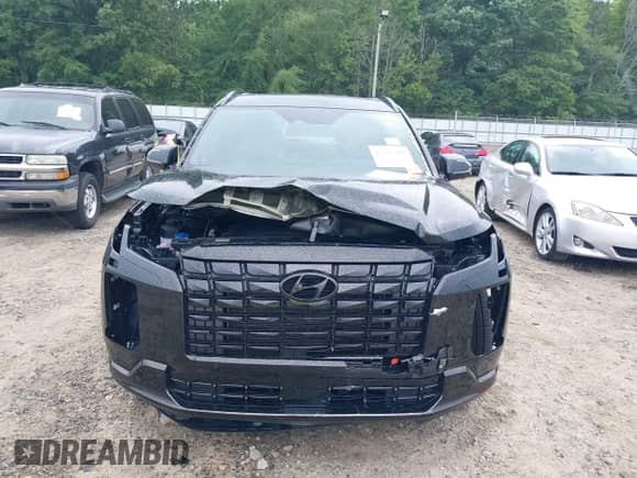2025 Hyundai Palisade Calligraphy z VIN KM8R7DGE2SU808630, wystawiony jako IAAI lot #42340230 z przebiegiem 5 093 mil mil oraz . Historia ofert i sprzedaży dostępna na DreamBid. Obrazek 13.