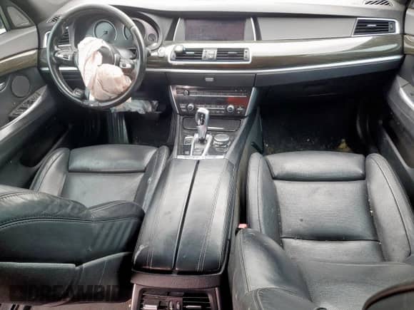 2015 BMW 5 Series 535i Gran Turismo with VIN WBA5M2C52FGH99163, listed as a Copart auction lot 61168965 with Not provided miles and Salvage title. Bid and sale history available at DreamBid. Image 8.