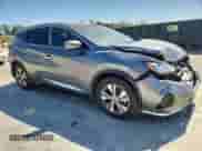 2019 Nissan Murano SV with VIN 5N1AZ2MJ7KN159091, listed as a Copart auction lot 70111295 with 56,446 mi miles and Salvage title. Bid and sale history available at DreamBid. Image 4.