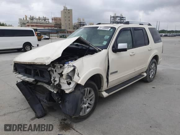 2007 Ford Explorer Limited z VIN 1FMEU65E27UB84356, wystawiony jako Copart lot #51109995 z przebiegiem 127 185 mil mil oraz Szkoda całkowita • Salvage title. Historia ofert i sprzedaży dostępna na DreamBid. Obrazek 1.