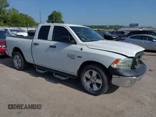 2019 Ram 1500 Tradesman with VIN 1C6RR6FTXKS716632, listed as a IAAI auction lot 42863743 with 49,869 mi miles and . Bid and sale history available at DreamBid. Image 1.