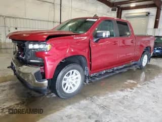 2019 Chevrolet Silverado 1500 LT with VIN 3GCUYDED5KG231553, listed as a Copart auction lot 60919465 with 48,114 mi miles and Salvage title. Bid and sale history available at DreamBid. Image 1.