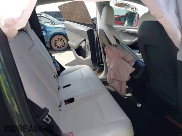 2023 Tesla Model Y Long Range with VIN 7SAYGDEE8PA163534, listed as a IAAI auction lot 42795393 with 45,172 mi miles and . Bid and sale history available at DreamBid. Image 8.