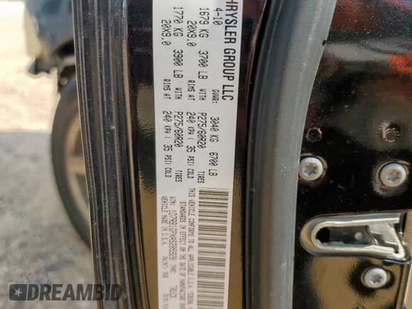 2010 Dodge 1500 SLT with VIN 1D7RB1GPXAS205928, listed as a Copart auction lot 81454265 with 183,116 mi miles and Salvage title. Bid and sale history available at DreamBid. Image 12.