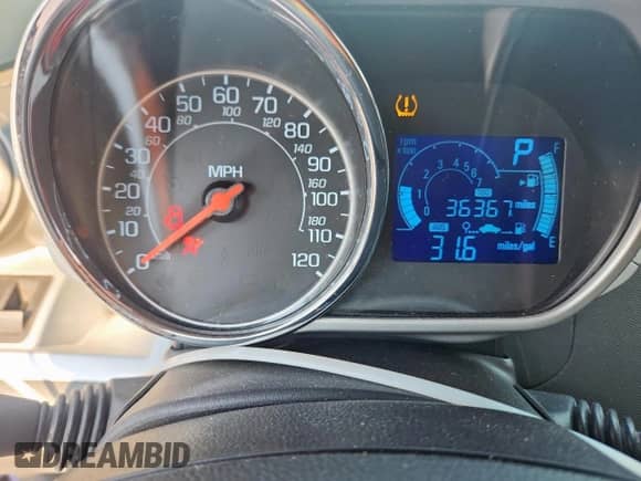 2014 Chevrolet Spark LT с VIN KL8CD6S93EC467847, выставлен на аукционе Copart как лот 70332905 с пробегом 36 367 миль миль и Списание • Salvage title. История ставок и продаж доступна на DreamBid. Изображение 9.