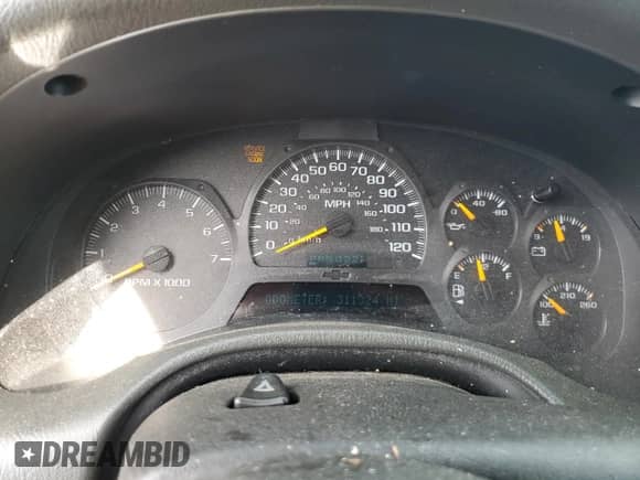 2003 Chevrolet TrailBlazer LT с VIN 1GNDT13S932328772, выставлен на аукционе Copart как лот 81499835 с пробегом 311 324 миль миль и Списание • Salvage title. История ставок и продаж доступна на DreamBid. Изображение 9.