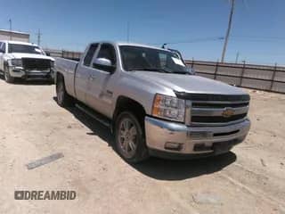 2012 Chevrolet Silverado 1500 LT with VIN 1GCRCSE07CZ116797, listed as a IAAI auction lot 42280393 with 124,111 mi miles and . Bid and sale history available at DreamBid. Image 1.