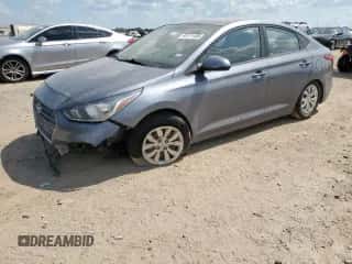 2018 Hyundai Accent SE z VIN 3KPC24A35JE007364, wystawiony jako Copart lot #85111455 z przebiegiem 100 892 mil mil oraz Szkoda całkowita • Salvage title. Historia ofert i sprzedaży dostępna na DreamBid. Obrazek 1.