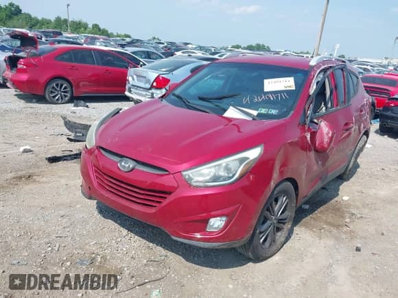 2015 Hyundai Tucson SE с VIN KM8JUCAG9FU088260, выставлен на аукционе IAAI как лот 42491711 с пробегом 154 317 миль миль и . История ставок и продаж доступна на DreamBid. Изображение 2.