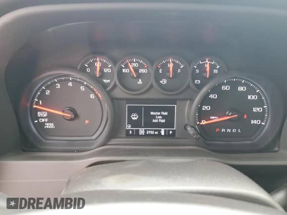 2025 Chevrolet Silverado 1500 Work Truck z VIN 3GCNKAED1SG128795, wystawiony jako Copart lot #71875915 z przebiegiem 2 752 mil mil oraz Szkoda całkowita • Salvage title. Historia ofert i sprzedaży dostępna na DreamBid. Obrazek 9.