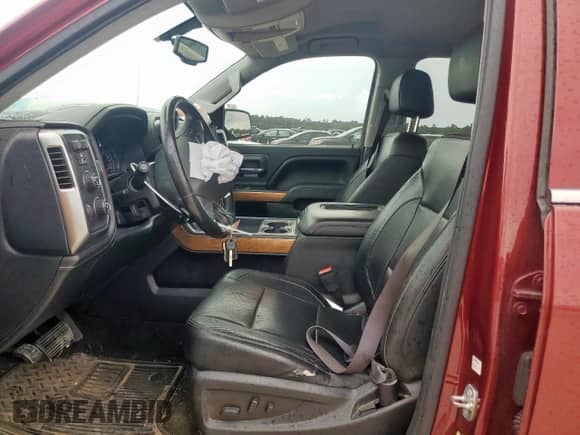 2017 Chevrolet Silverado 1500 LTZ with VIN 3GCUKSEC1HG353039, listed as a Copart auction lot 64611015 with 123,210 mi miles and Salvage title. Bid and sale history available at DreamBid. Image 7.