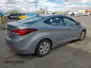 2016 Hyundai Elantra Value Edition with VIN KMHDH4AE6GU489949, listed as a Copart auction lot 70824155 with 211,181 mi miles and Salvage title. Bid and sale history available at DreamBid. Image 3.