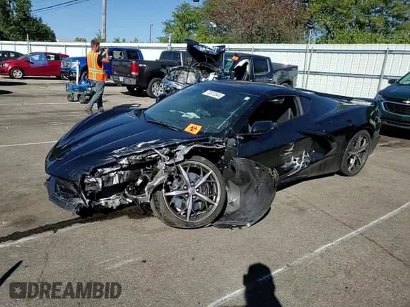 2023 Chevrolet Corvette 1LT с VIN 1G1YA2D48P5103696, выставлен на аукционе Copart как лот 70612644 с пробегом 20 869 миль миль и Списание • Salvage title. История ставок и продаж доступна на DreamBid. Изображение 11.