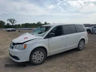 2018 Dodge Grand Caravan SE with VIN 2C4RDGBG0JR273686, listed as a Copart auction lot 80551645 with Not provided miles and Salvage title. Bid and sale history available at DreamBid. Image 1.