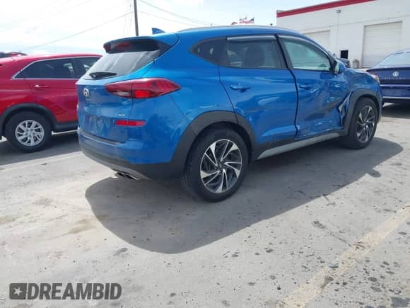 2021 Hyundai Tucson Limited with VIN KM8J3CAL7MU286848, listed as a IAAI auction lot 42120861 with 70,316 mi miles and . Bid and sale history available at DreamBid. Image 4.