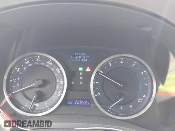 2012 Lexus IS 250 z VIN JTHCF5C27C5059073, wystawiony jako IAAI lot #43334346 z przebiegiem 208 431 mil mil oraz . Historia ofert i sprzedaży dostępna na DreamBid. Obrazek 7.