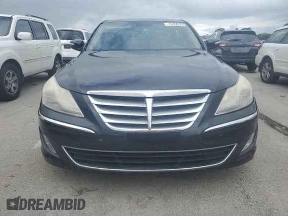 2012 Hyundai Genesis 3.8L with VIN KMHGC4DD0CU155313, listed as a Copart auction lot 75166104 with Not provided miles and Salvage title. Bid and sale history available at DreamBid. Image 5.