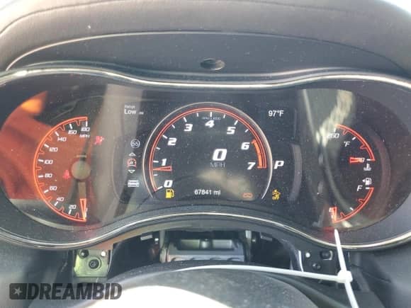 2020 Dodge Durango SRT with VIN 1C4SDJGJ7LC268709, listed as a Copart auction lot 64578365 with 67,841 mi miles and Salvage title. Bid and sale history available at DreamBid. Image 9.