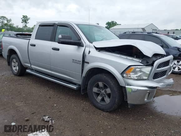 2016 Ram 1500 Outdoorsman z VIN 1C6RR7TMXGS337253, wystawiony jako IAAI lot #42302149 z przebiegiem 93 413 mil mil oraz . Historia ofert i sprzedaży dostępna na DreamBid. Obrazek 1.