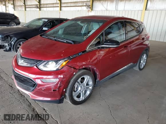 2021 Chevrolet Bolt EV LT z VIN 1G1FY6S01M4102031, wystawiony jako Copart lot #69602433 z przebiegiem 109 229 mil mil oraz . Historia ofert i sprzedaży dostępna na DreamBid. Obrazek 1.