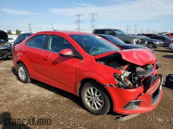 2020 Chevrolet Sonic LT с VIN 1G1JD5SB1L4109674, выставлен на аукционе Copart как лот 81451735 с пробегом 54 983 миль миль и На запчасти • Non repairable. История ставок и продаж доступна на DreamBid. Изображение 4.