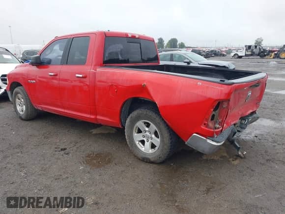 2010 Dodge 1500 SLT with VIN 1D7RB1GP7AS134414, listed as a IAAI auction lot 43072546 with 254,588 mi miles and . Bid and sale history available at DreamBid. Image 3.