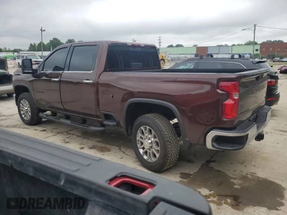 2024 Chevrolet Silverado 3500HD LTZ z VIN 1GC4YUEYXRF318878, wystawiony jako Copart lot #64883684 z przebiegiem 3 837 mil mil oraz Szkoda całkowita • Salvage title. Historia ofert i sprzedaży dostępna na DreamBid. Obrazek 2.