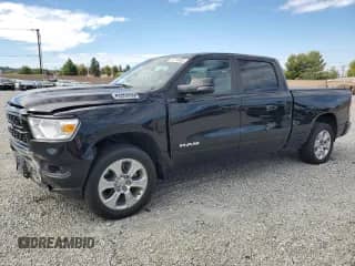 2023 Ram 1500 Big Horn with VIN 1C6RREMT3PN586096, listed as a Copart auction lot 81713485 with 30,563 mi miles and Salvage title. Bid and sale history available at DreamBid. Image 1.