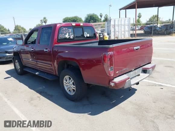2009 Chevrolet Colorado 1LT z VIN 1GCDT13E098155992, wystawiony jako IAAI lot #42713688 z przebiegiem 124 257 mil mil oraz . Historia ofert i sprzedaży dostępna na DreamBid. Obrazek 3.