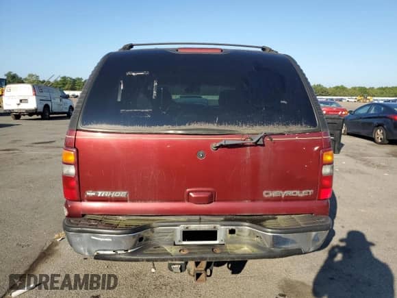2002 Chevrolet Tahoe LT with VIN 1GNEK13ZX2J150668, listed as a Copart auction lot 81328705 with 147,190 mi miles and Clean title. Bid and sale history available at DreamBid. Image 6.