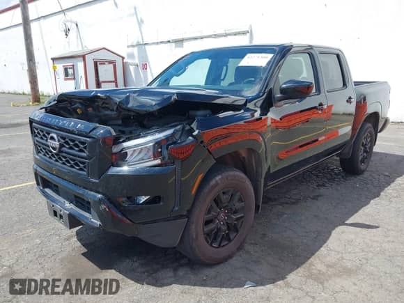 2023 Nissan Frontier SV with VIN 1N6ED1EK3PN612441, listed as a IAAI auction lot 42271300 with 40,217 mi miles and . Bid and sale history available at DreamBid. Image 2.