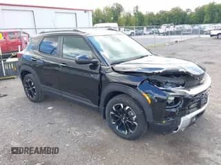 2021 Chevrolet TrailBlazer LT with VIN KL79MPS27MB111008, listed as a IAAI auction lot 43177235 with 25,431 mi miles and . Bid and sale history available at DreamBid. Image 1.