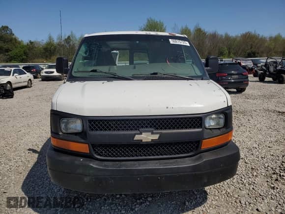 2007 Chevrolet Express Cargo with VIN 1GCGG29V371154825, listed as a Copart auction lot 50815725 with 161,073 mi miles and Salvage title. Bid and sale history available at DreamBid. Image 5.