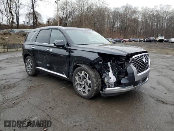 2021 Hyundai Palisade Calligraphy z VIN KM8R7DHE7MU310991, wystawiony jako Copart lot #77602463 z przebiegiem 28 943 mil mil oraz . Historia ofert i sprzedaży dostępna na DreamBid. Obrazek 4.