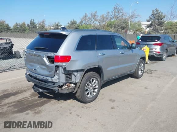 2014 Jeep Grand Cherokee Limited с VIN 1C4RJFBG1EC259233, выставлен на аукционе IAAI как лот 43322809 с пробегом 125 556 миль миль и . История ставок и продаж доступна на DreamBid. Изображение 4.