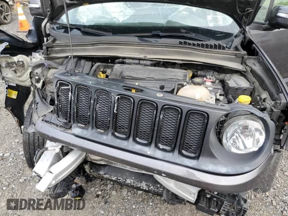 2017 Jeep Renegade Altitude with VIN ZACCJBBH4HPF49229, listed as a Copart auction lot 67680535 with 73,556 mi miles and Salvage title. Bid and sale history available at DreamBid. Image 11.