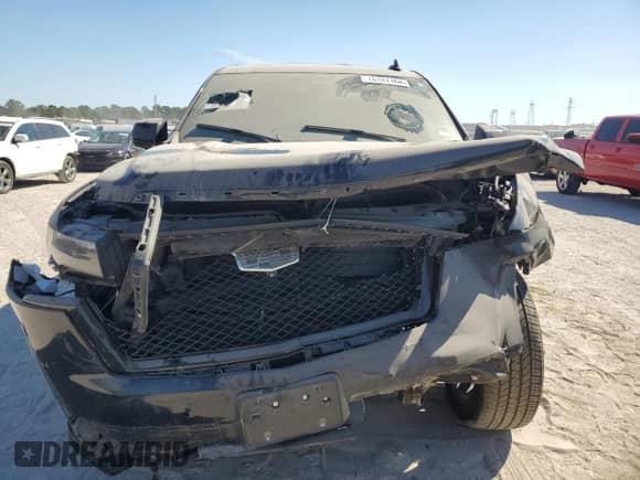 2021 Cadillac Escalade Sport with VIN 1GYS3EKLXMR401944, listed as a Copart auction lot 76787164 with 49,396 mi miles and Salvage title. Bid and sale history available at DreamBid. Image 5.