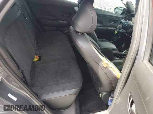 2024 Hyundai Kona N Line с VIN KM8HA3A35RU110523, выставлен на аукционе Copart как лот 63760815 с пробегом 1 670 миль миль и Списание • Salvage title. История ставок и продаж доступна на DreamBid. Изображение 11.