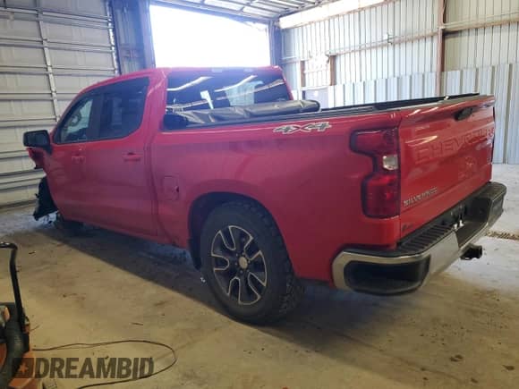 2022 Chevrolet Silverado 1500 LT с VIN 3GCPYJEK6NG109508, выставлен на аукционе Copart как лот 51136245 с пробегом 56 288 миль миль и Списание • Salvage title. История ставок и продаж доступна на DreamBid. Изображение 2.