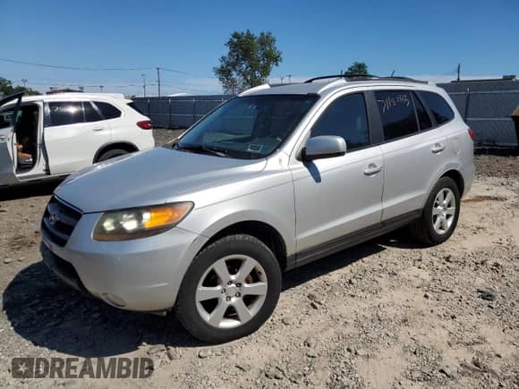 2007 Hyundai Santa Fe SE with VIN 5NMSH13E57H104668, listed as a Copart auction lot 71182555 with 218,927 mi miles and Clean title. Bid and sale history available at DreamBid. Image 1.