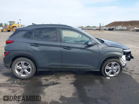 2023 Hyundai Kona SEL with VIN KM8K6CAB5PU987671, listed as a IAAI auction lot 43259612 with 13,391 mi miles and . Bid and sale history available at DreamBid. Image 13.