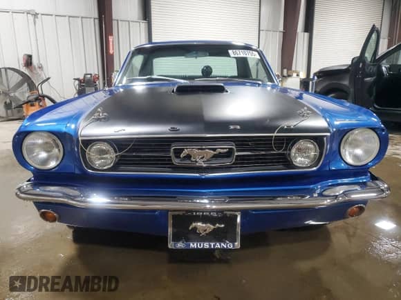 1966 Ford Mustang z VIN 6F07C360733, wystawiony jako Copart lot #86710755 z przebiegiem 32 195 mil mil oraz Szkoda całkowita • Salvage title. Historia ofert i sprzedaży dostępna na DreamBid. Obrazek 5.