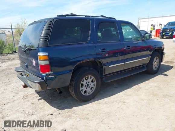 2006 Chevrolet Tahoe LS with VIN 1GNEK13T16J153587, listed as a IAAI auction lot 42244487 with 314,200 mi miles and . Bid and sale history available at DreamBid. Image 4.